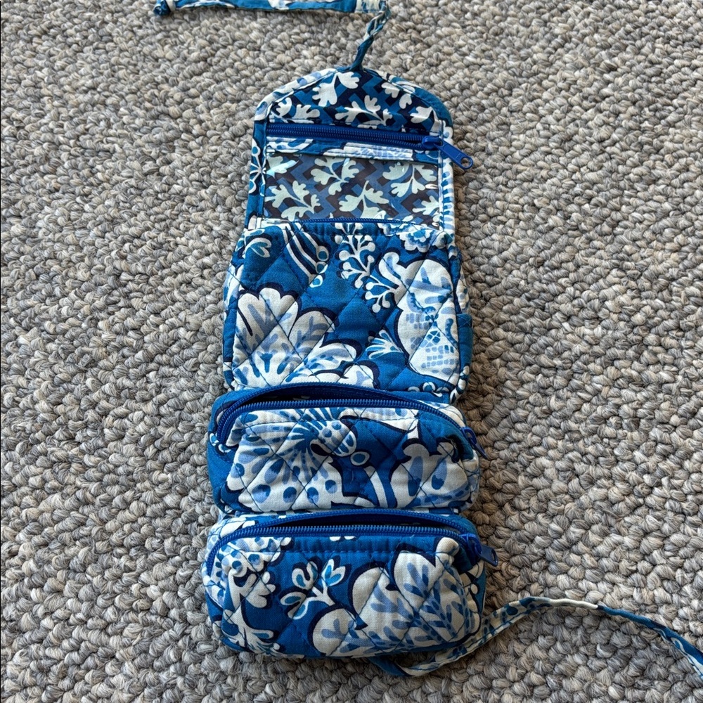Vera Bradley Blue and White Travel Bag